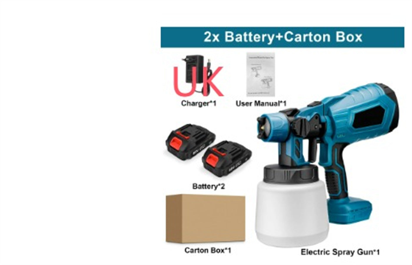 Wireless Paint Spray Gun