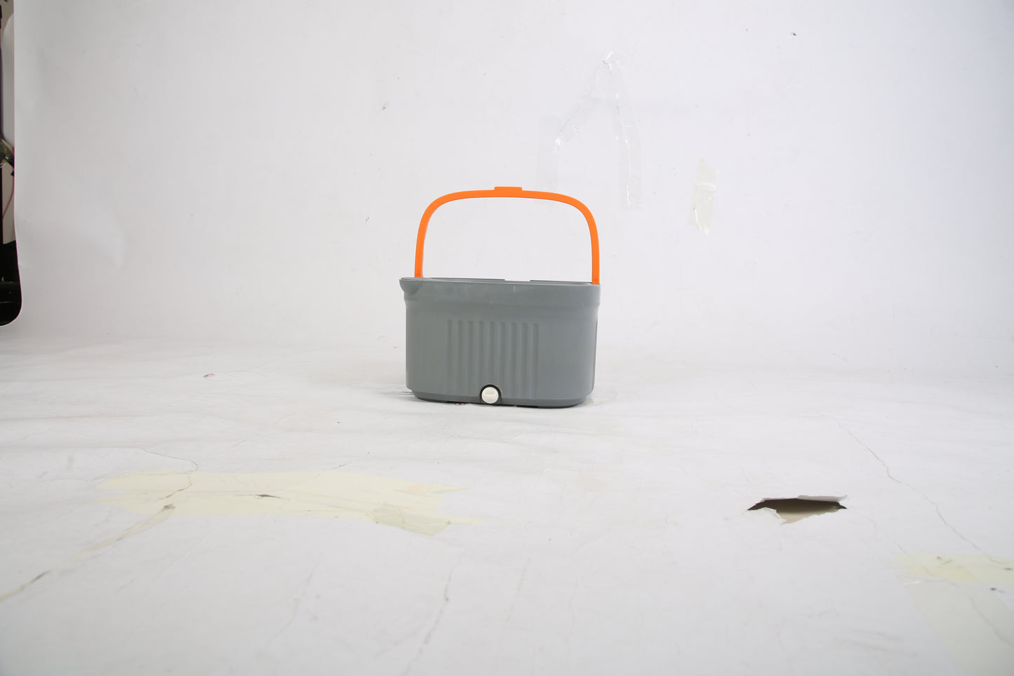 Spin Mop and Bucket System with Dual Compartment Mop Bucket, Thick Washable Microfiber Mop Pads for Home Cleaning