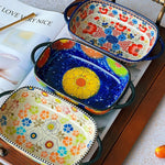 Бытовые прямоугольные керамические противни в ретро-стиле