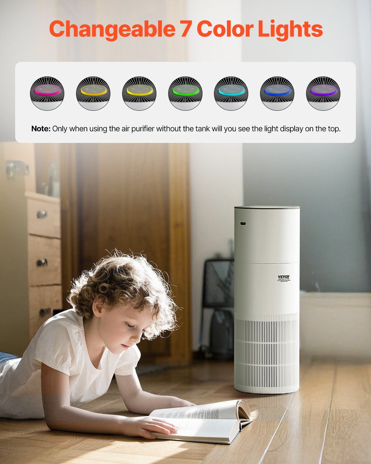 Air Purifier HEPA 11 Filter Air Purifier and Humidifier For Large Room