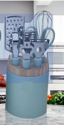 Stainless Steel 6-to-9-Piece Kitchen Utensil Set