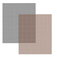 Reusable and Reversible Non-Stick Mesh Grill Mat Mesh Mat for Outdoor Gas Charcoal BBQ