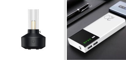 Retro Light Aroma Diffuser Essential Oil LED Light Filament Night Light Air Humidifier