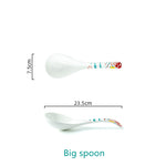 雨林设计陶瓷餐具套装