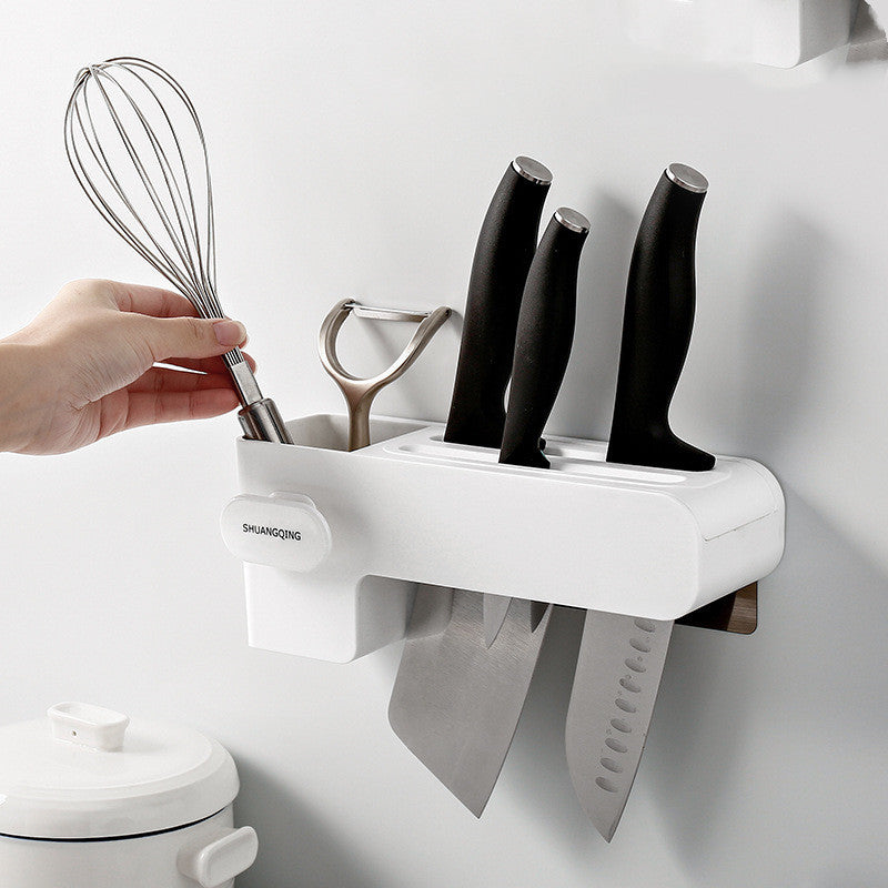 Wall Mounted Kitchen Knife Rack Holder