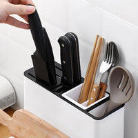 Kitchen Knives, Utensils and Pan Lid Storage and Organizer