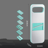 3-way Grater, Slicer, Bottle Stopper Kitchen Utensil