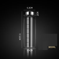 Glass Seasoning Bottle with Measurement