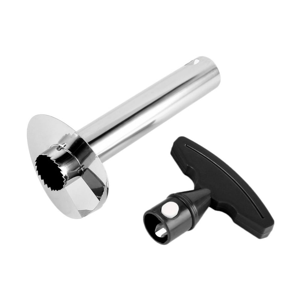 Машина для очистки ананасов и фруктов из нержавеющей стали с отделением сердцевины