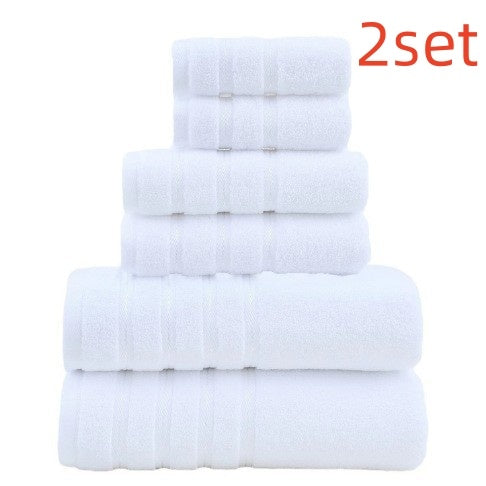 Pure Cotton Bath Towel Set