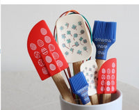 Baking Utensils with Floral Prints