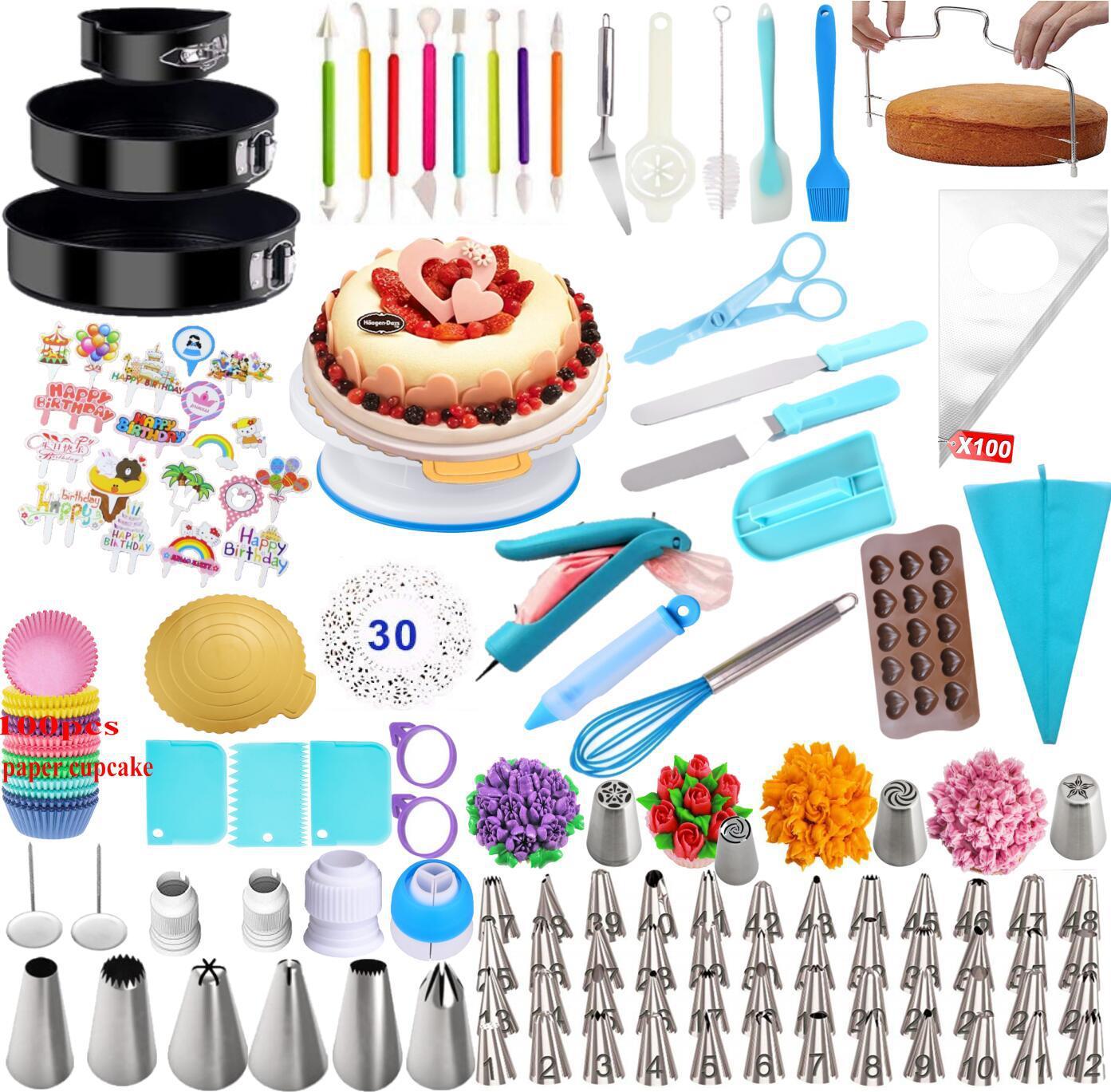 375-Piece Accessories Set for Baking