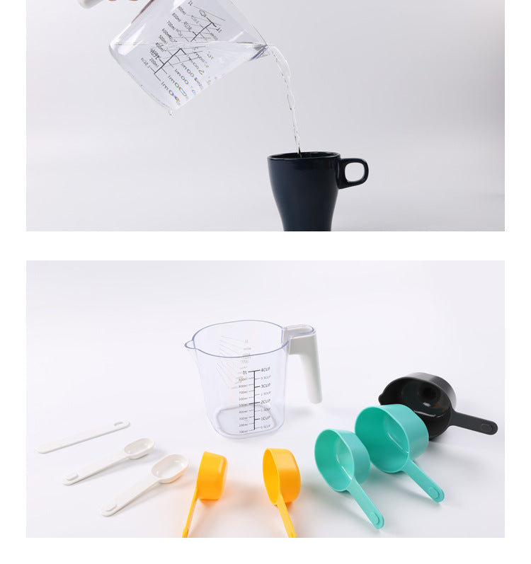 9-piece Baking Set of Measuring Cups and Spoons