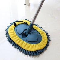 360-degree Rotation Chenille Mop for Bathroom, Living Room