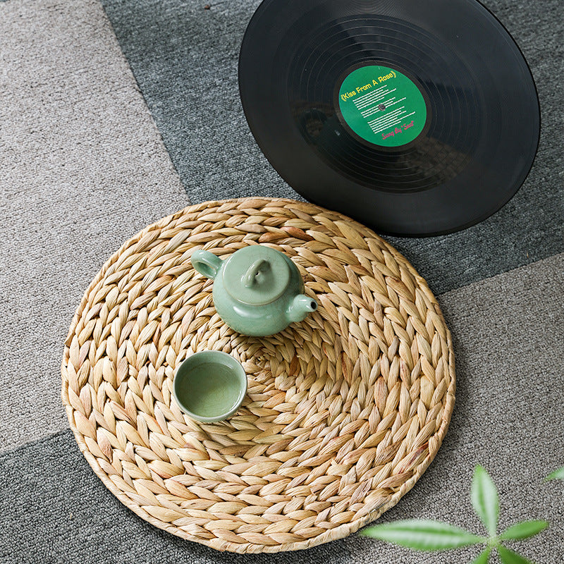 Straw Potholder Round Pallet Woven Placemat