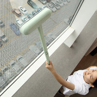 Double-sided Wipe Household Long-Handled Window Cleaning Brush