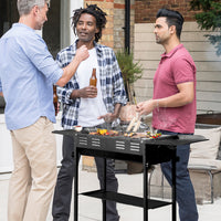 Portable Outdoor Barbecue Grill Stand and Accessories