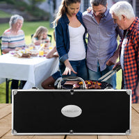 22-piece Stainless Steel Barbecue Grill Accessories For Outdoor Grill