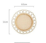 Креативные плетеные подставки в стиле ретро