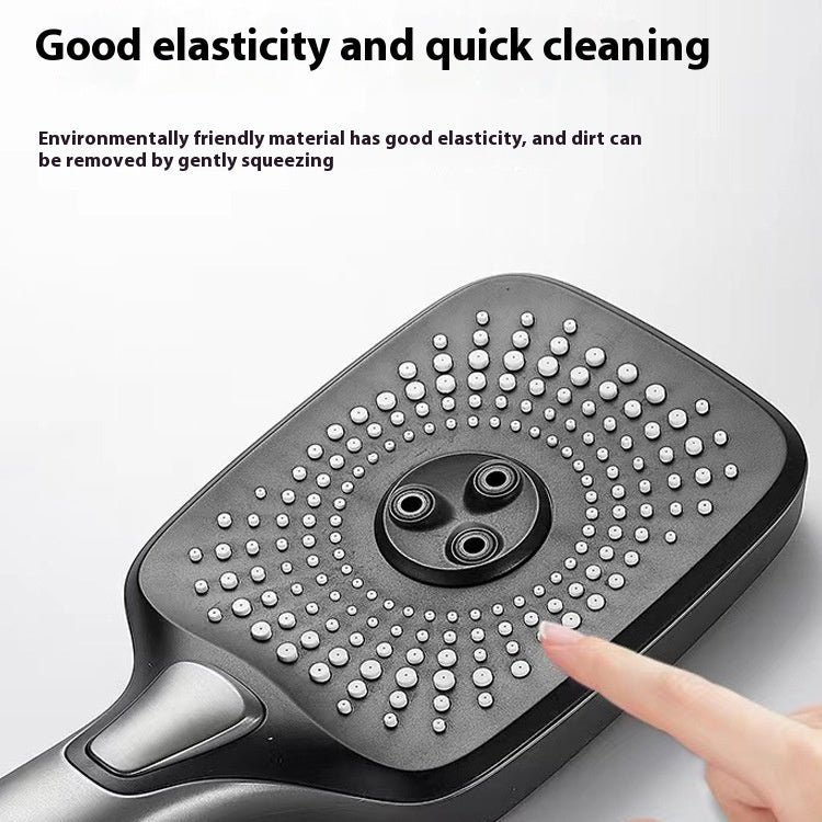 Hot and Cold Shower Head and Faucet Set with Digital Display