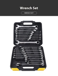 108-piece Carbon Steel Hardware Toolkit for Household