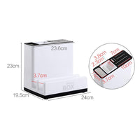 Kitchen Knives, Utensils and Pan Lid Storage and Organizer