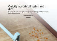 Hands-free 360-degree Rotation Wet and Dry Flat Mop