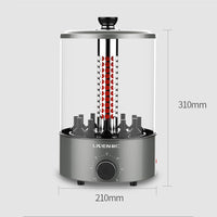 Электрический гриль-вертел с вращением на 360 градусов