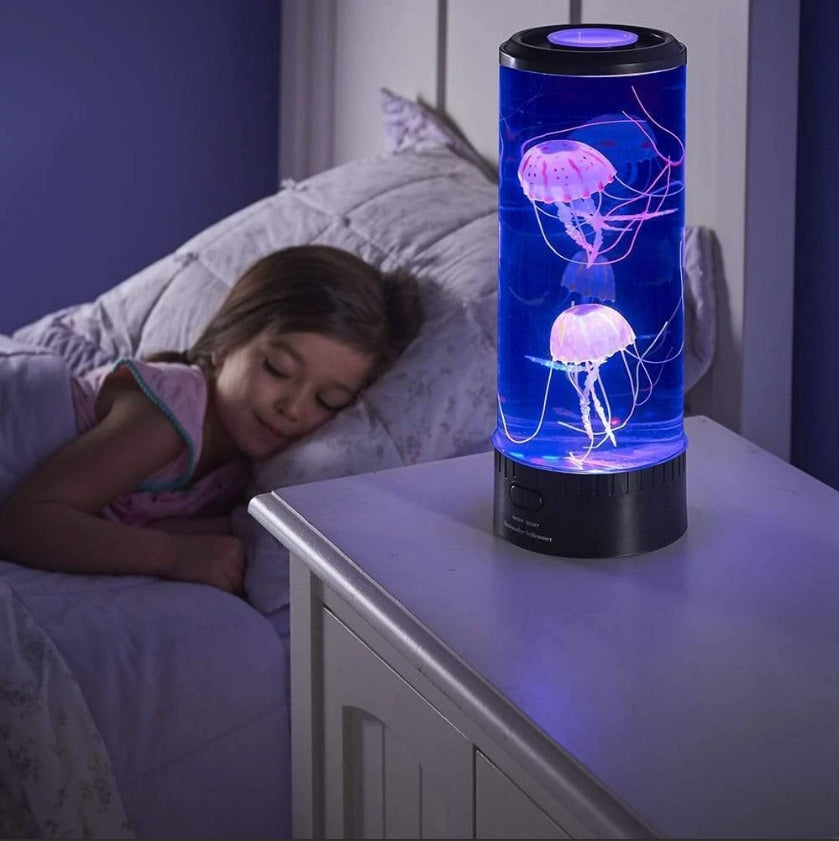 USB-powered LED Jellyfish Aquarium Lamp Night Light