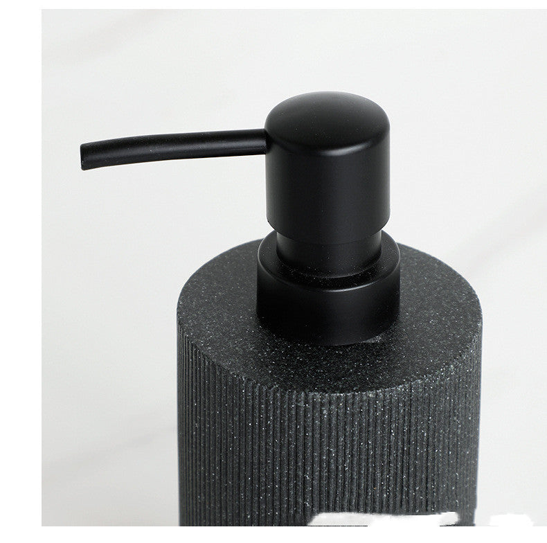 Resin Sandstone Bathroom Toiletries Set