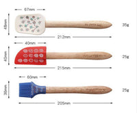Baking Utensils with Floral Prints