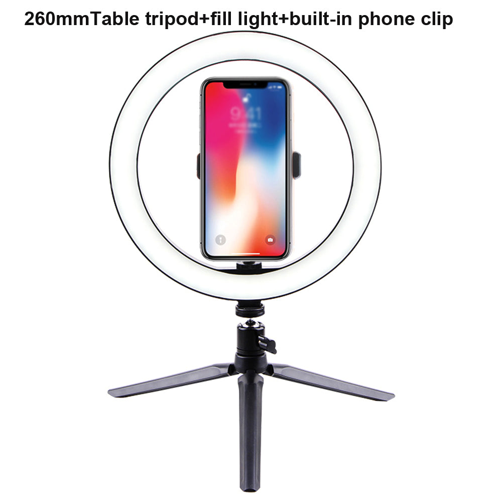 270-degree Rotational Led Light Tripod Phone Stand for User Generated Content Creators