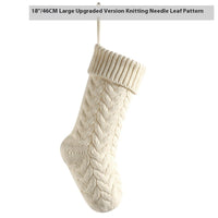 针织圣诞袜装饰品