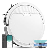 Self-Charging 3-in-1 Combo Robot Vacuum and Mop Cleaner for Home, Pet Hair