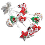 圣诞节氛围窗帘灯