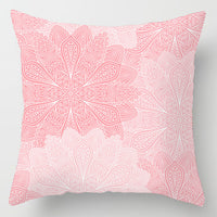 Sweet Pink Assorted Design Cushion Cover