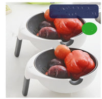 Двойная корзина для слива, чаша для мытья посуды, кухонное сито