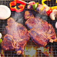 Reusable and Reversible Non-Stick Mesh Grill Mat Mesh Mat for Outdoor Gas Charcoal BBQ