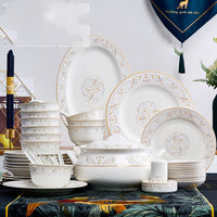 Exquisite Premium Quality Bone China Ceramic Dinnerware Set
