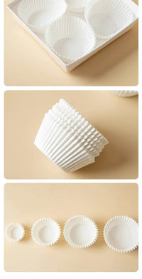Food Grade Disposable Silicone Oil Baking Muffin Cup Paper