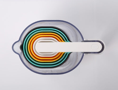 9-piece Baking Set of Measuring Cups and Spoons