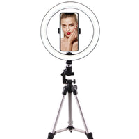 270-degree Rotational Led Light Tripod Phone Stand for User Generated Content Creators