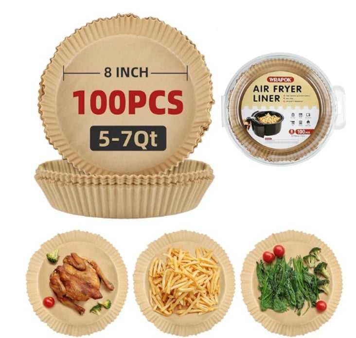 Одноразовая бумага для фритюрницы круглой формы