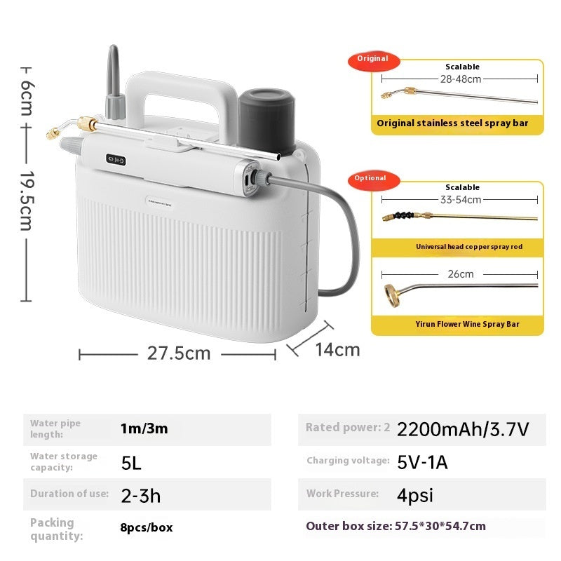 Electric Sprayer Gardening Pesticide Spray Bucket