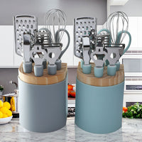 Stainless Steel 6-to-9-Piece Kitchen Utensil Set