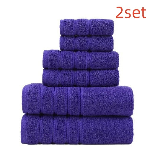 Pure Cotton Bath Towel Set