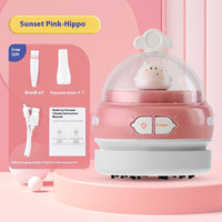 USB充电手持式太空飞船桌面吸尘器