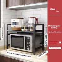 Kitchen Microwave Retractable Oven Shelves