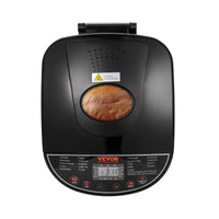 19-in-1 Automatic Compact Bread Maker with Digital Display