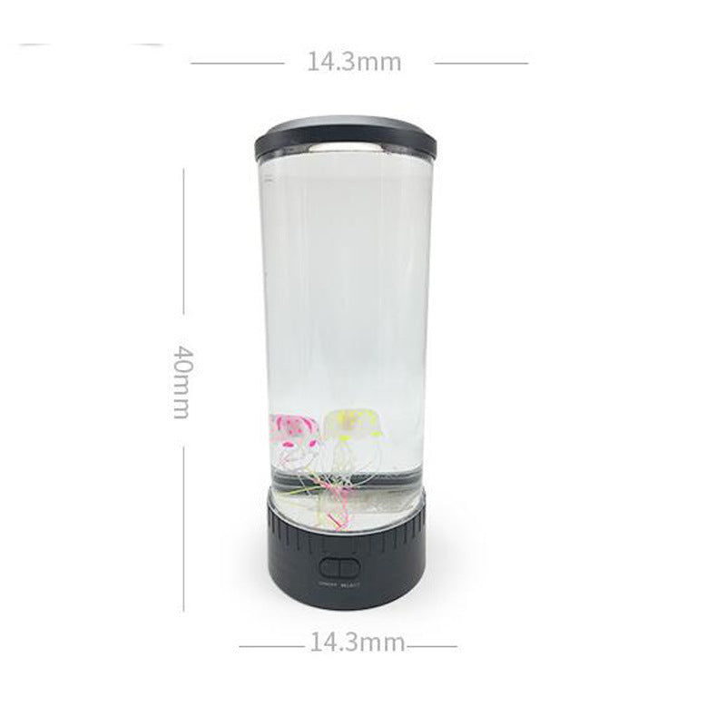 USB-powered LED Jellyfish Aquarium Lamp Night Light